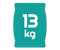 13 kg